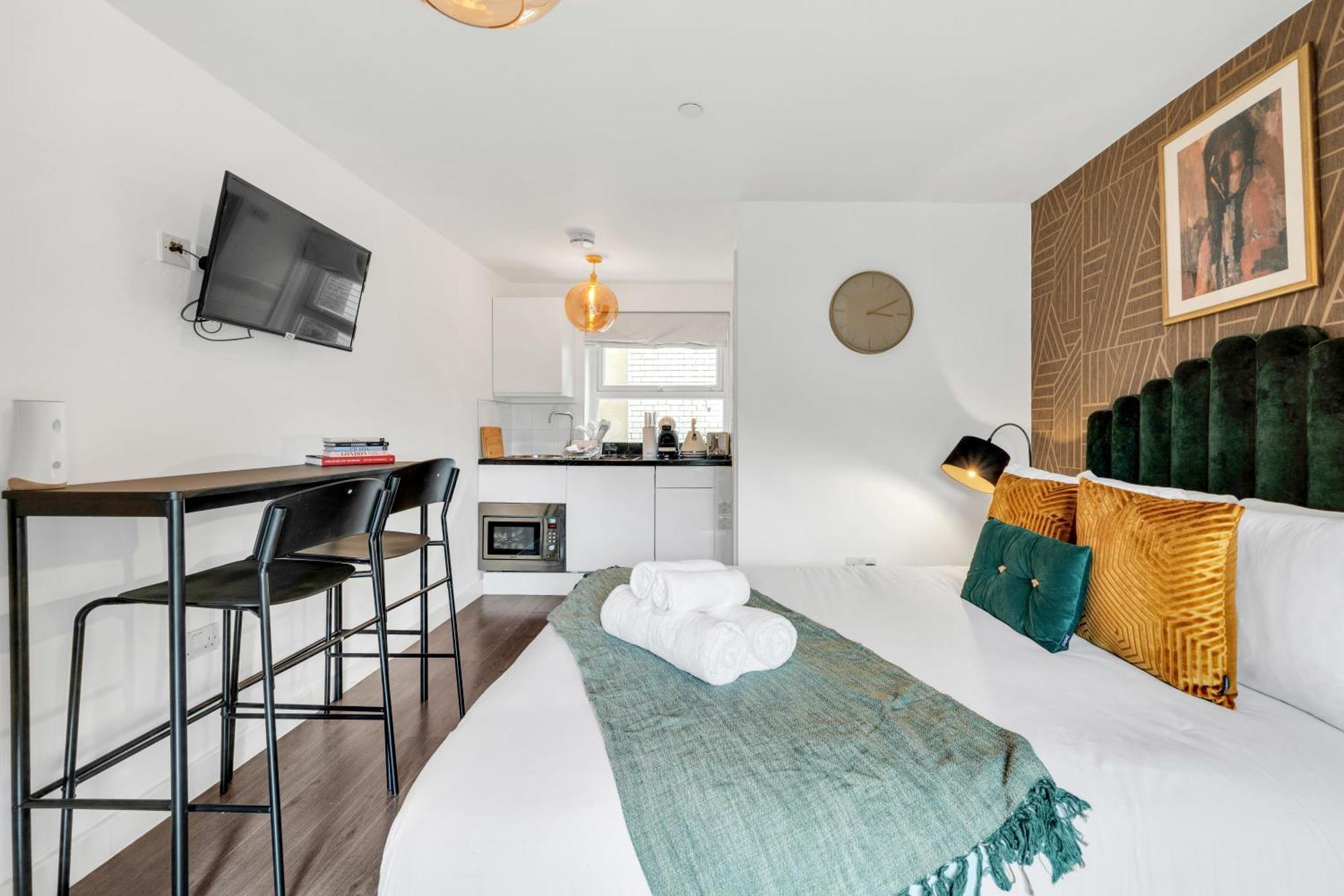 Appartement Urban Elegance Luxury Living With Kitchenette *